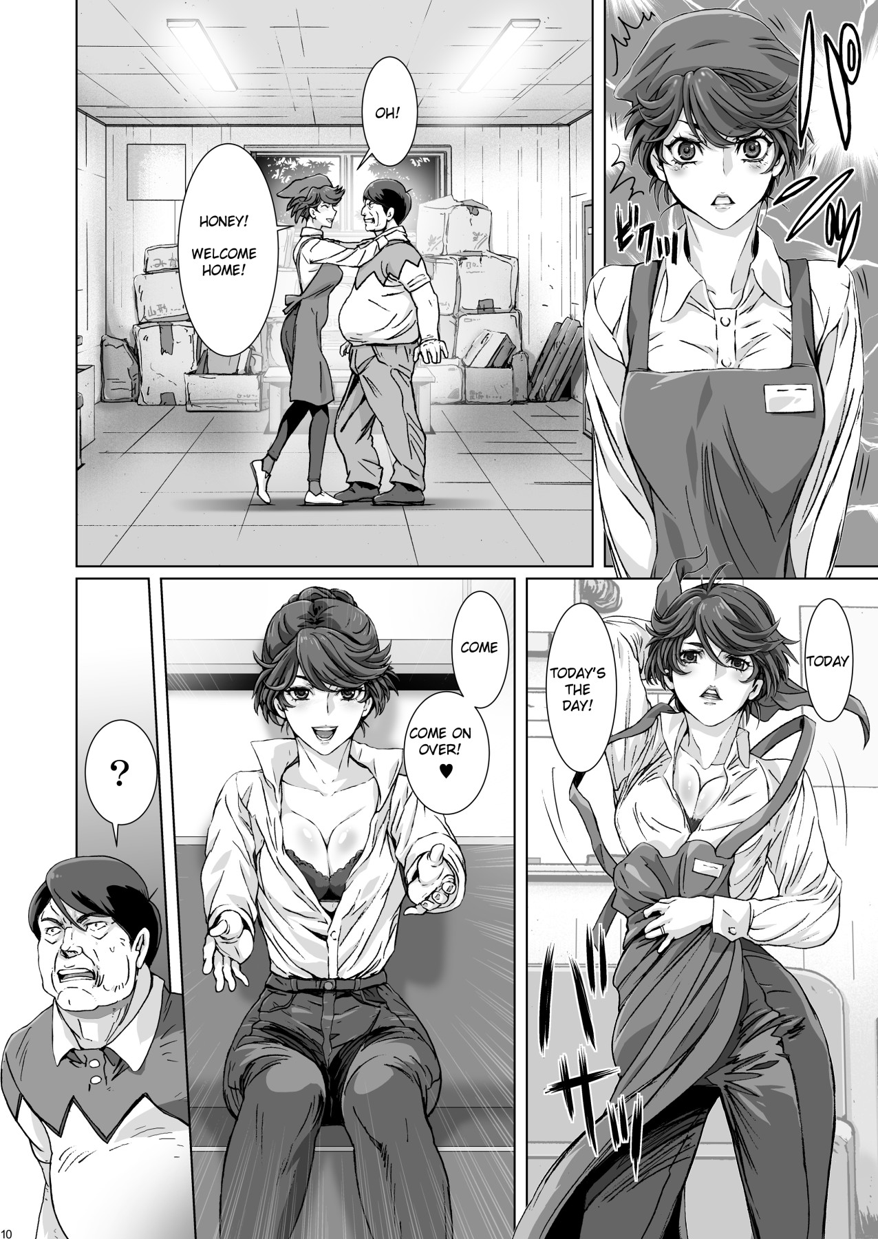 Hentai Manga Comic-Using Hypno To Make a Prideful Grocer Woman Fall For Me-Read-8